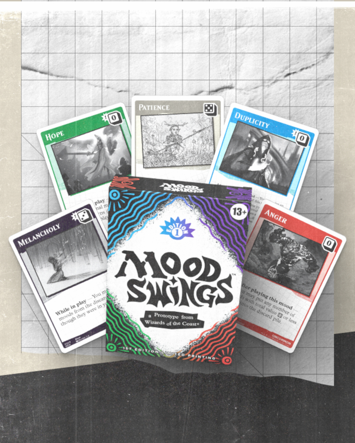 Wizards lancia Mood Swings, un gioco di carte basato sulle emozioni