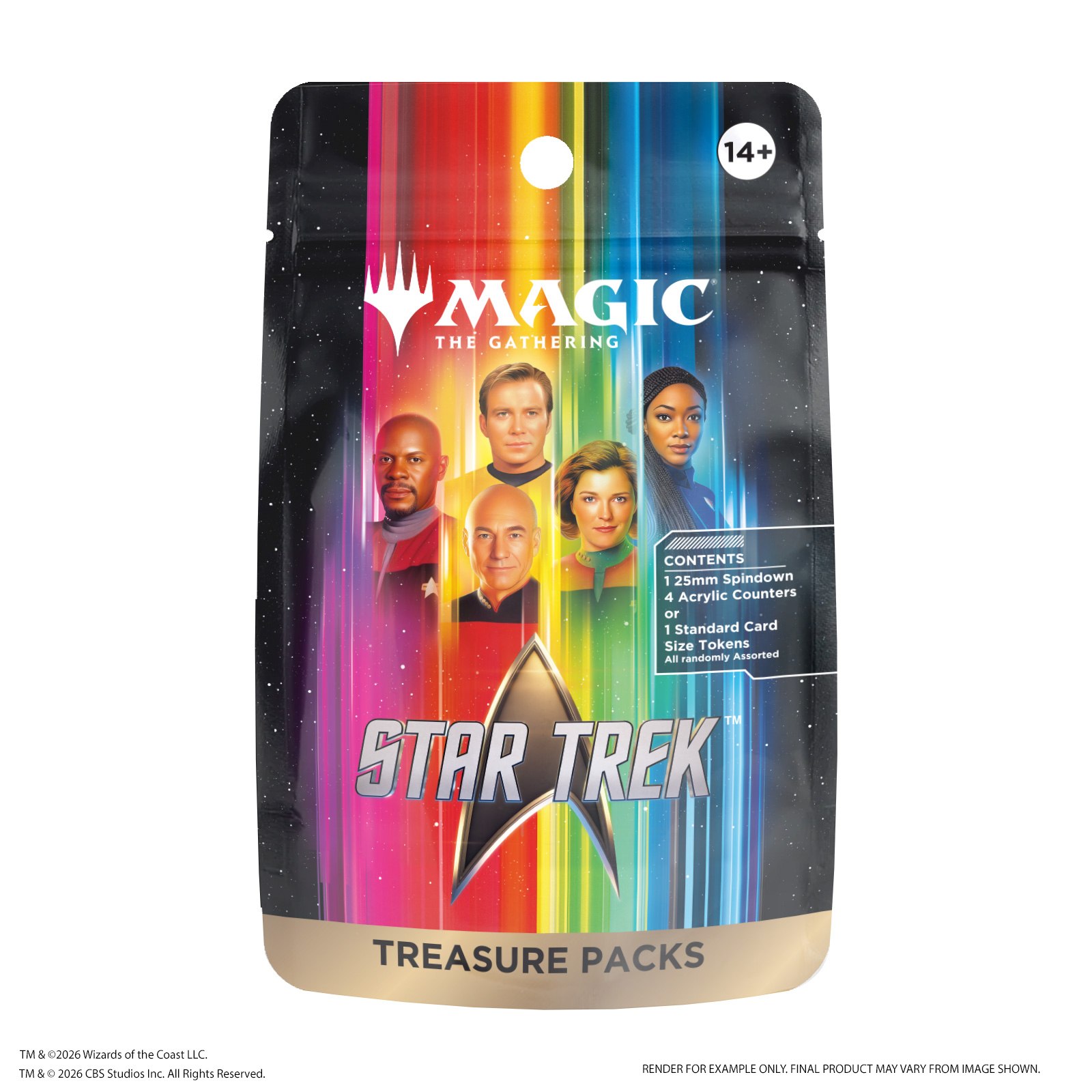 Accessori Magic × Star Trek firmati Sirius Dice