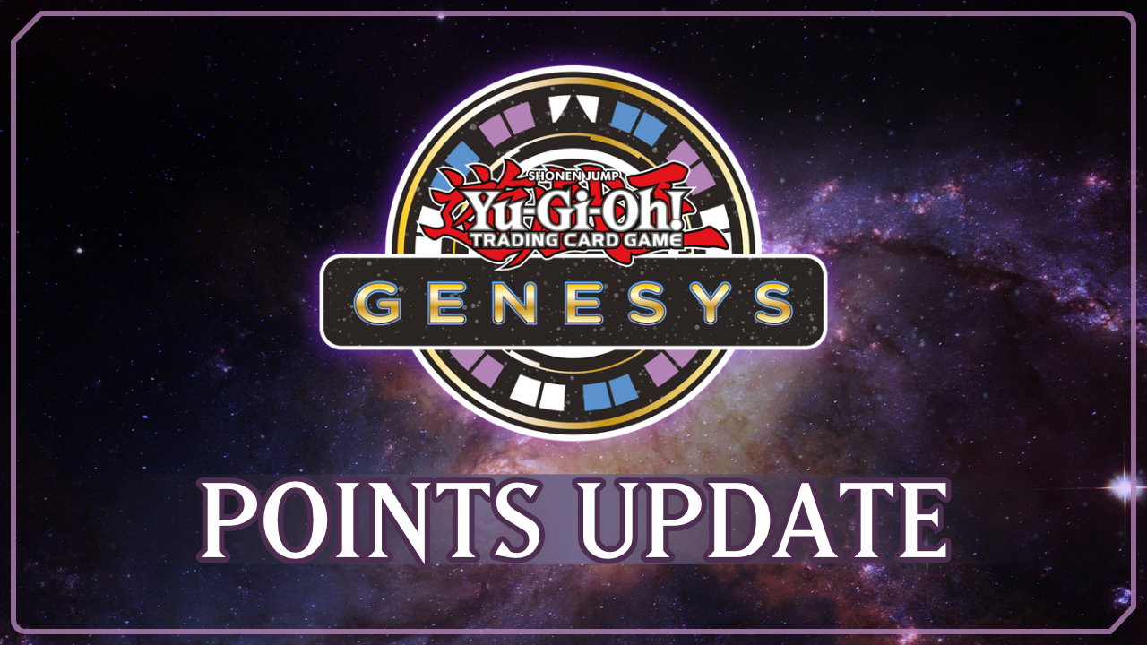 Yu-Gi-Oh!: dal 1° ottobre nuova lista punti per il formato GENESYS