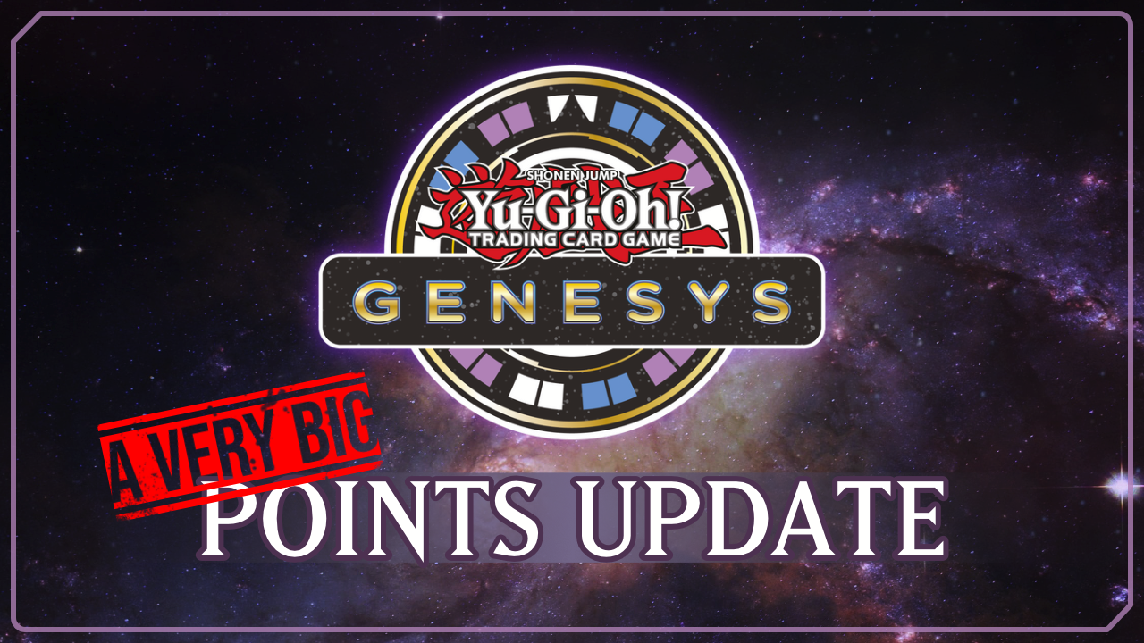 GENESYS compie un anno e Konami riscrive la lista punti su 226 carte