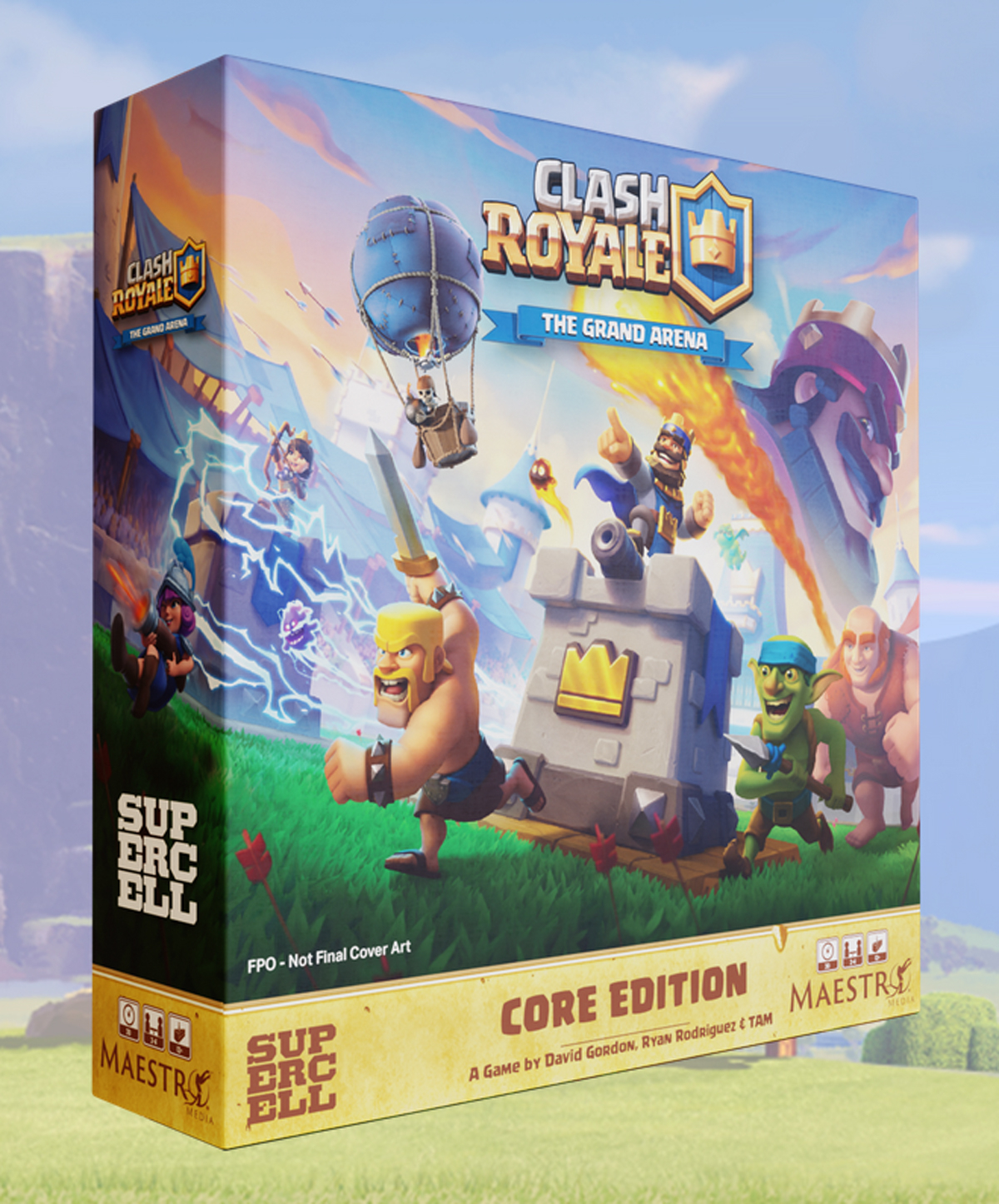Clash Royale diventa un gioco da tavolo: Maestro Media apre il Kickstarter il 20 ottobre