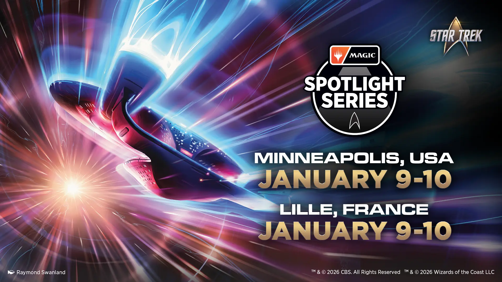 Magic Spotlight Star Trek: 50.000 dollari di premi a Minneapolis e Lille