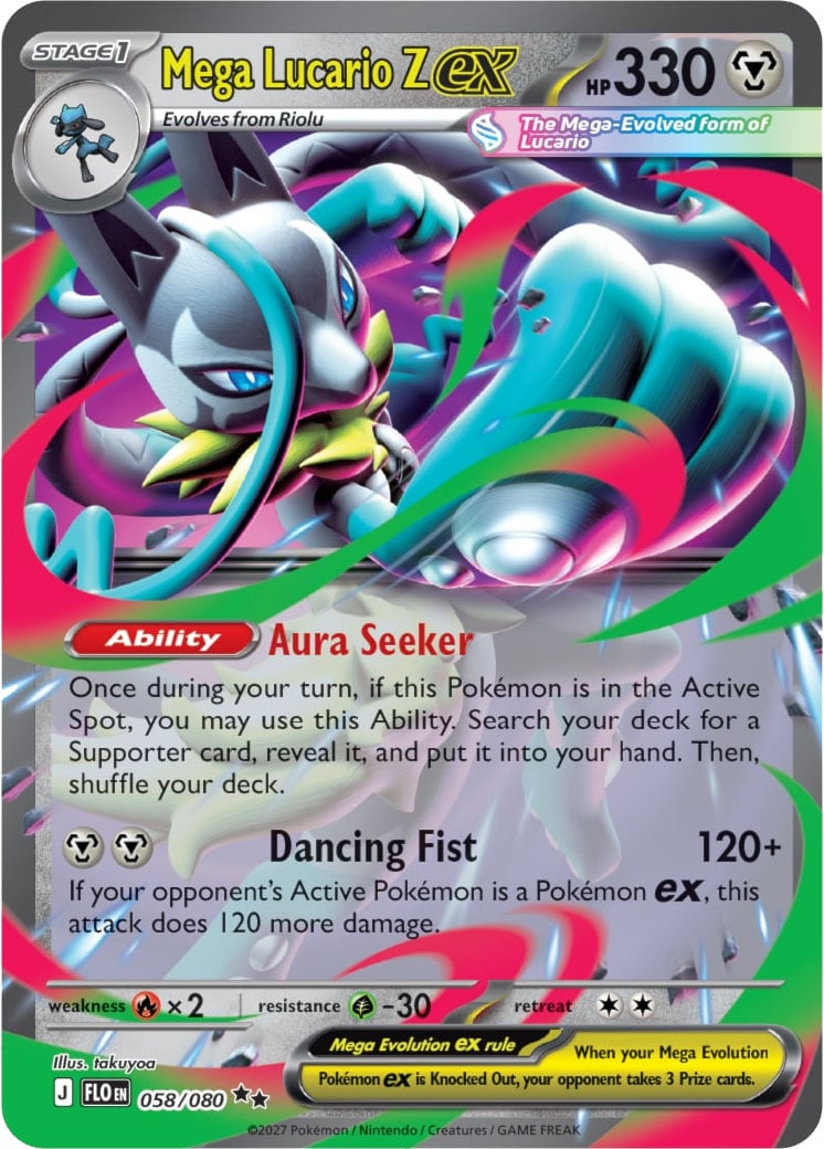 Flowing Fists: il settimo set Mega Evolution in inglese esce il 5 febbraio